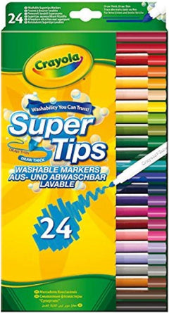 Crayola 24 Washable Supertips