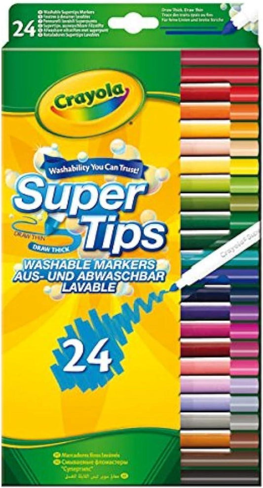 Crayola 24 Washable Supertips