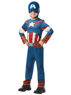 Marvel Avengers Classic Captain America 3-4 Years Costume