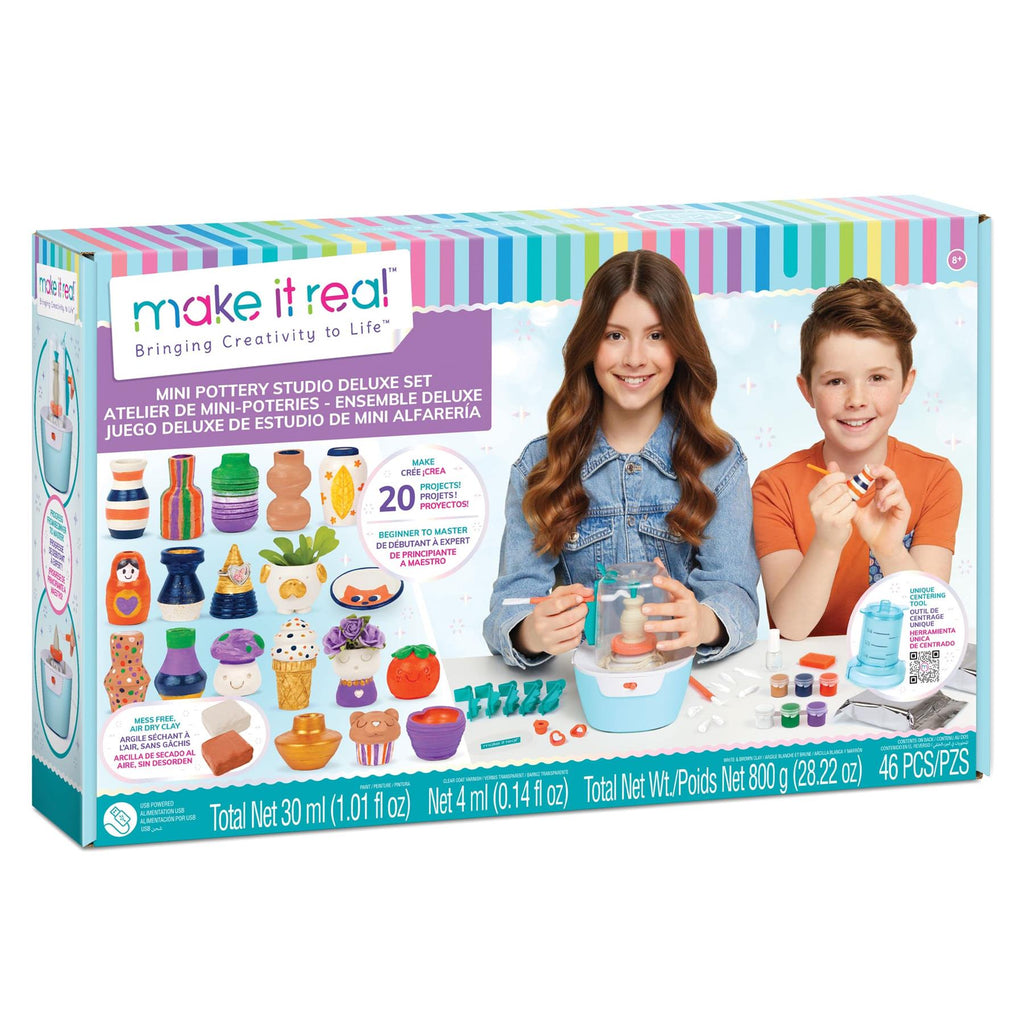 Mini Pottery Wheel Deluxe Set