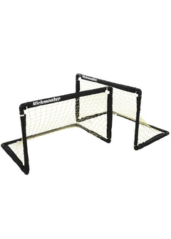 Kickmaster One on One Black Folding Goal Set