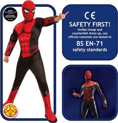 Spider-Man Red and Black Deluxe Costume - Small