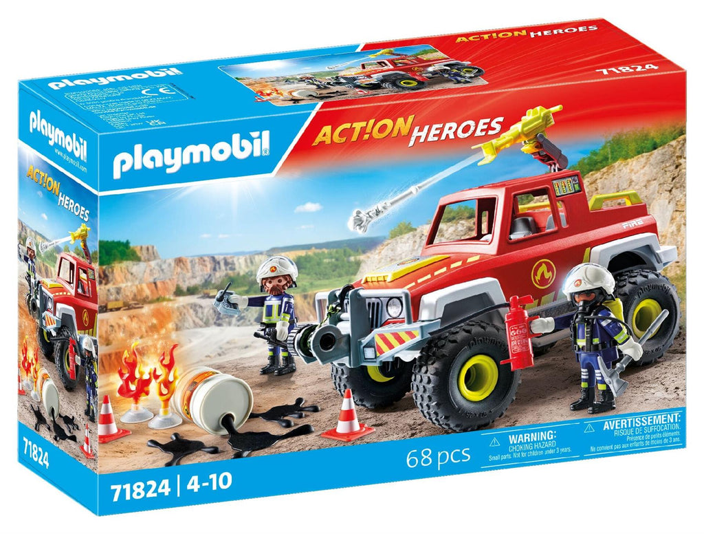 71824 Action Heroes Fire Rescue Truck
