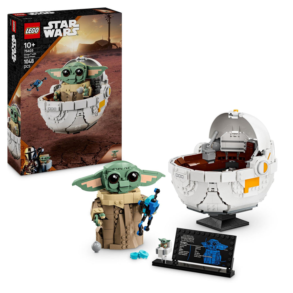 LEGO Star Wars 75403 Grogu with Hover Pram – £64.99