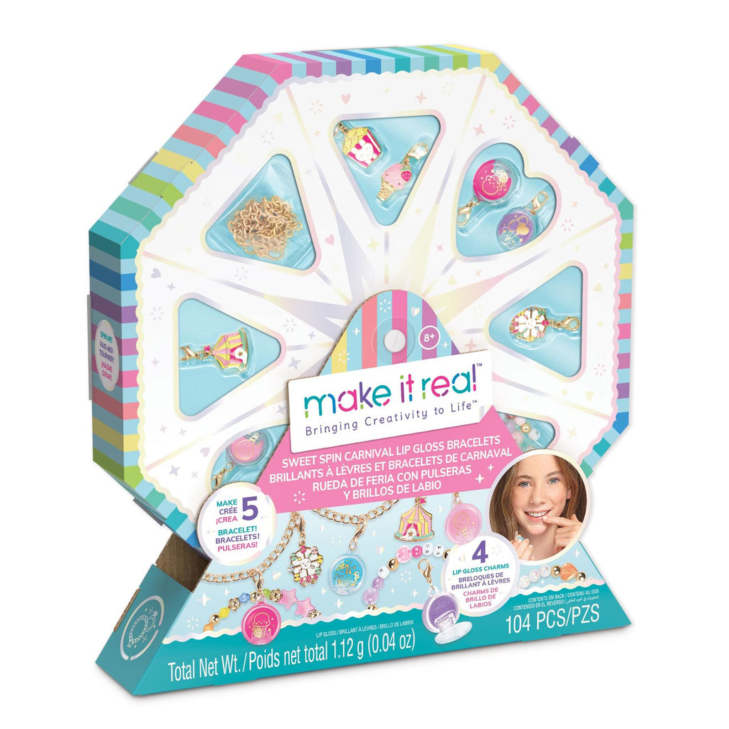 Sweet Spins Lip Gloss Bracelet Kit