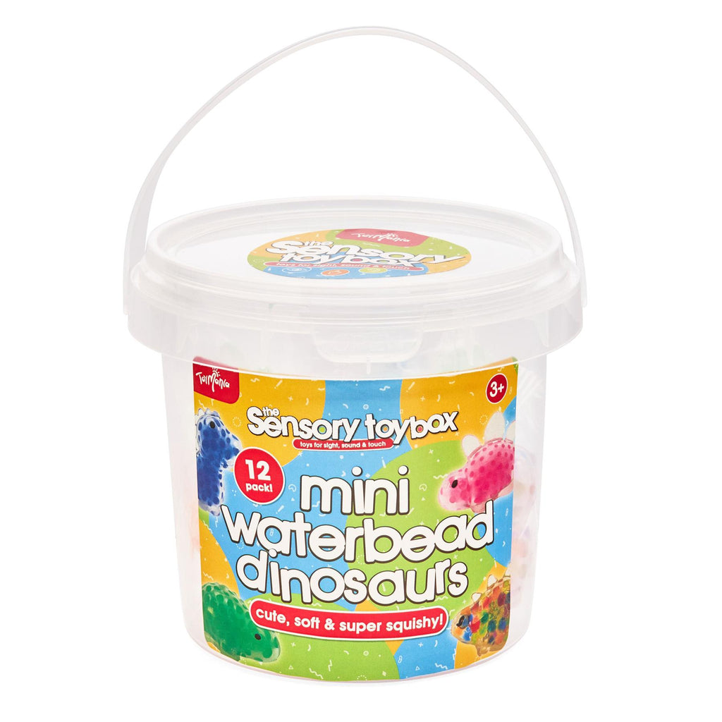 Toy Mania 12 Pack Mini Dino Waterbeads Tub