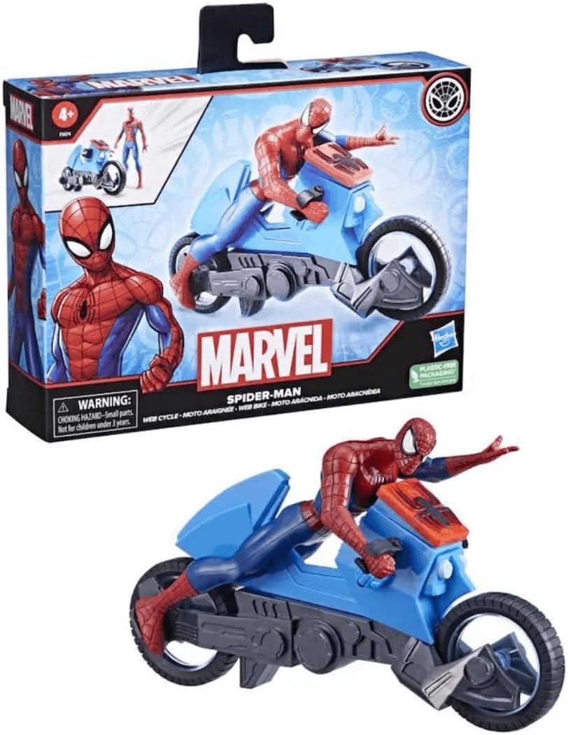 Spiderman Web Cycle 5.75 Inch Figure