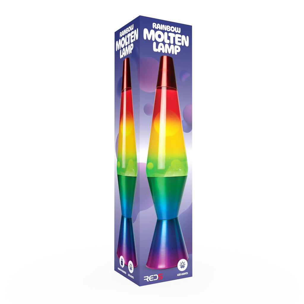 Rainbow Molten Lamp
