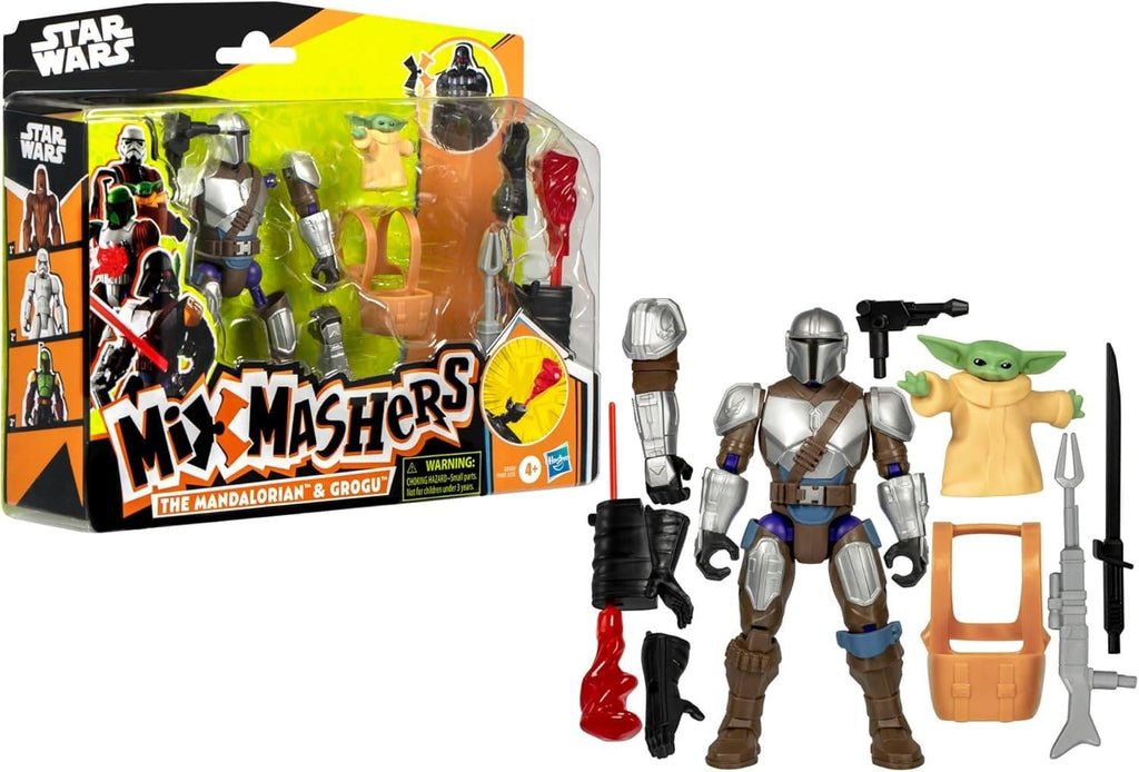 MixMashers Star Wars the Mandalorian & Grogu Deluxe Figure