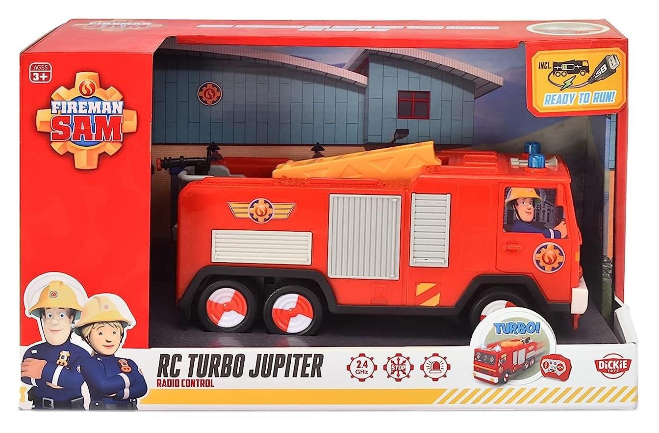Fireman Sam Remote Control Turbo Jupiter Vehicle – True Toys